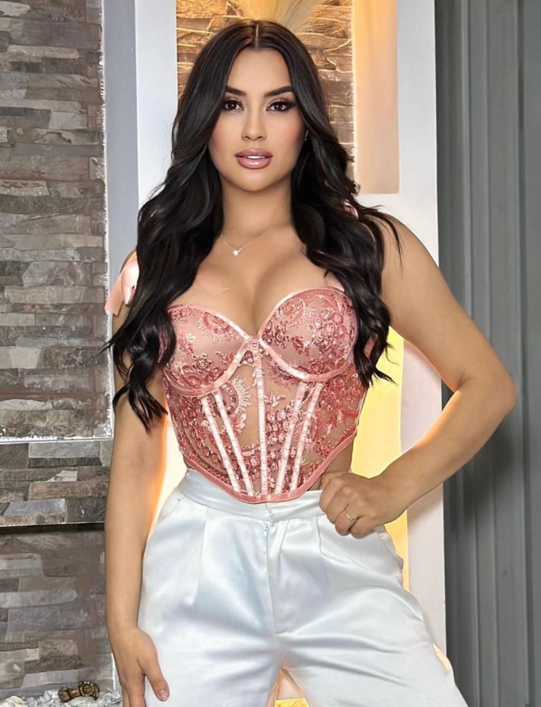 corset en color salmon